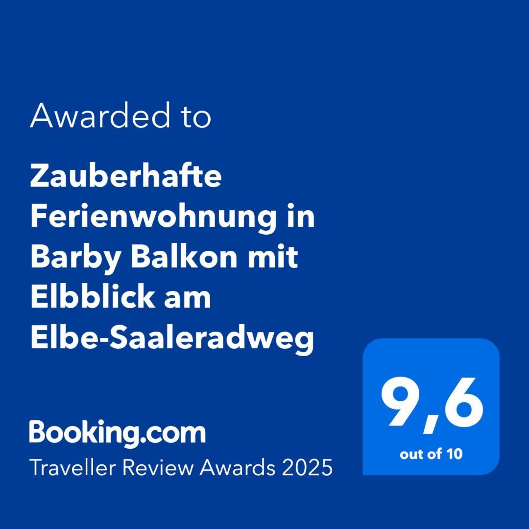 Zauberhafte In Balkon Mit Elbblick Am Elbe-saaleradweg *